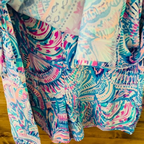 Lilly Pulitzer Happy as a clam engineered Donna Romper - Picture 4 of 4